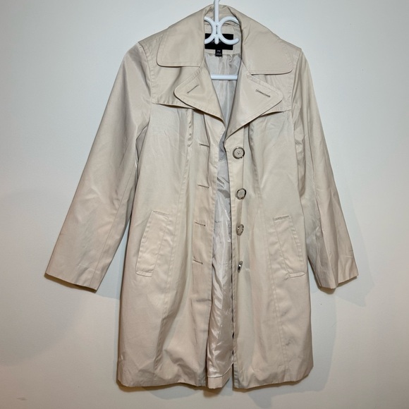 LONDON FOG TRENCH COAT petite medium - Picture 2 of 11